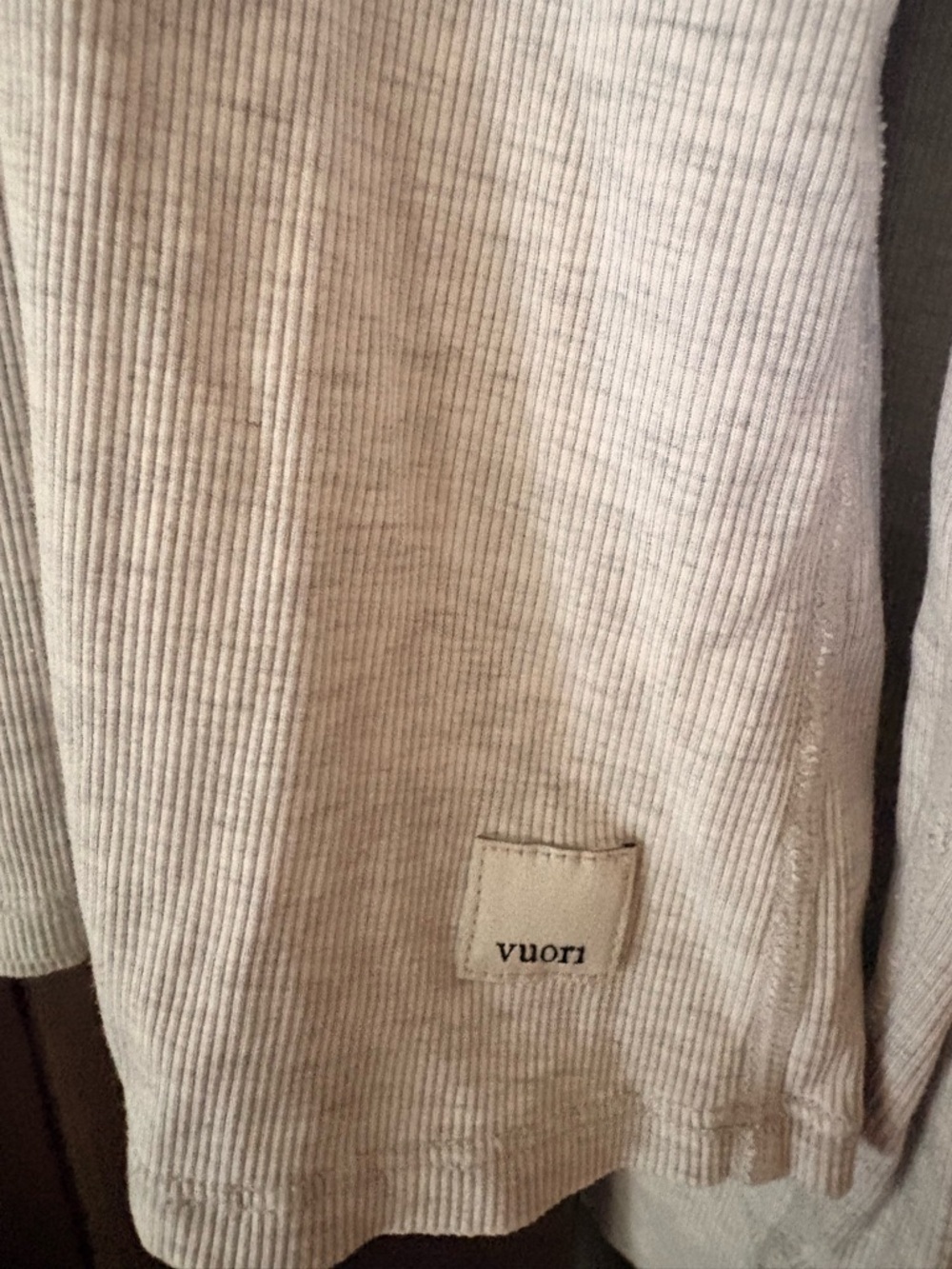 Vuori ribbed crewneck, size M - Picture 4 of 6